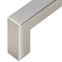 Maniglie per Mobili 5pz Argento 224mm in Acciaio Inox 155385