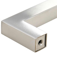 Maniglie per Mobili 5pz Argento 480mm in Acciaio Inox 155387