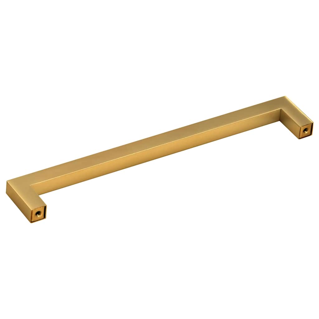 Maniglie per Mobili 5pz Oro 192mm in Acciaio Inox 155392
