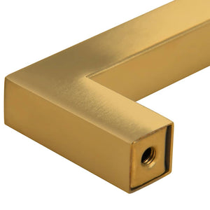Maniglie per Mobili 5pz Oro 192mm in Acciaio Inox 155392
