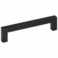 Maniglie per Mobili 10pz Nere 128mm in Acciaio Inox 155398