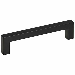 Maniglie per Mobili 10pz Nere 128mm in Acciaio Inox