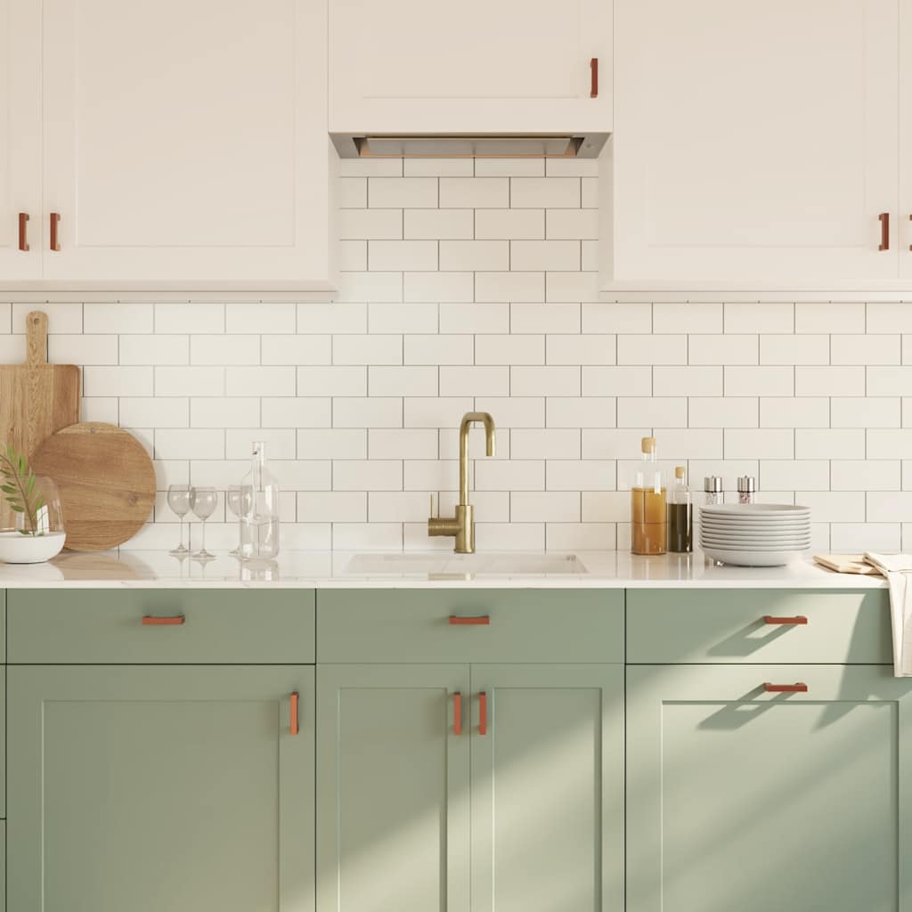 Maniglie per Mobili 10pz Bronzo 64mm in Acciaio Inox 155404