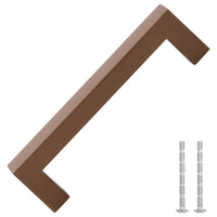 Maniglie per Mobili 10pz Bronzo 128mm in Acciaio Inox 155406