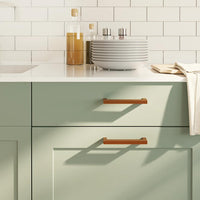 Maniglie per Mobili 10pz Bronzo 128mm in Acciaio Inox 155406