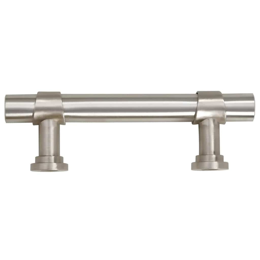 Maniglie per Mobili 10pz Argento 64mm in Acciaio Inox 155412