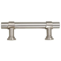 Maniglie per Mobili 10pz Argento 64mm in Acciaio Inox 155412