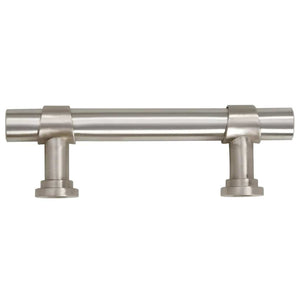 Maniglie per Mobili 10pz Argento 64mm in Acciaio Inox 155412