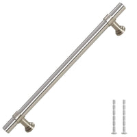Maniglie per Mobili 10pz Argento 160mm in Acciaio Inox 155415