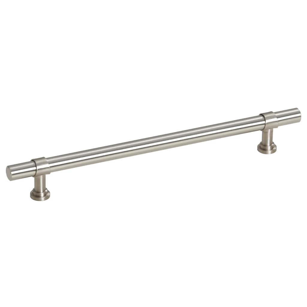 Maniglie per Mobili 10pz Argento 160mm in Acciaio Inox 155415