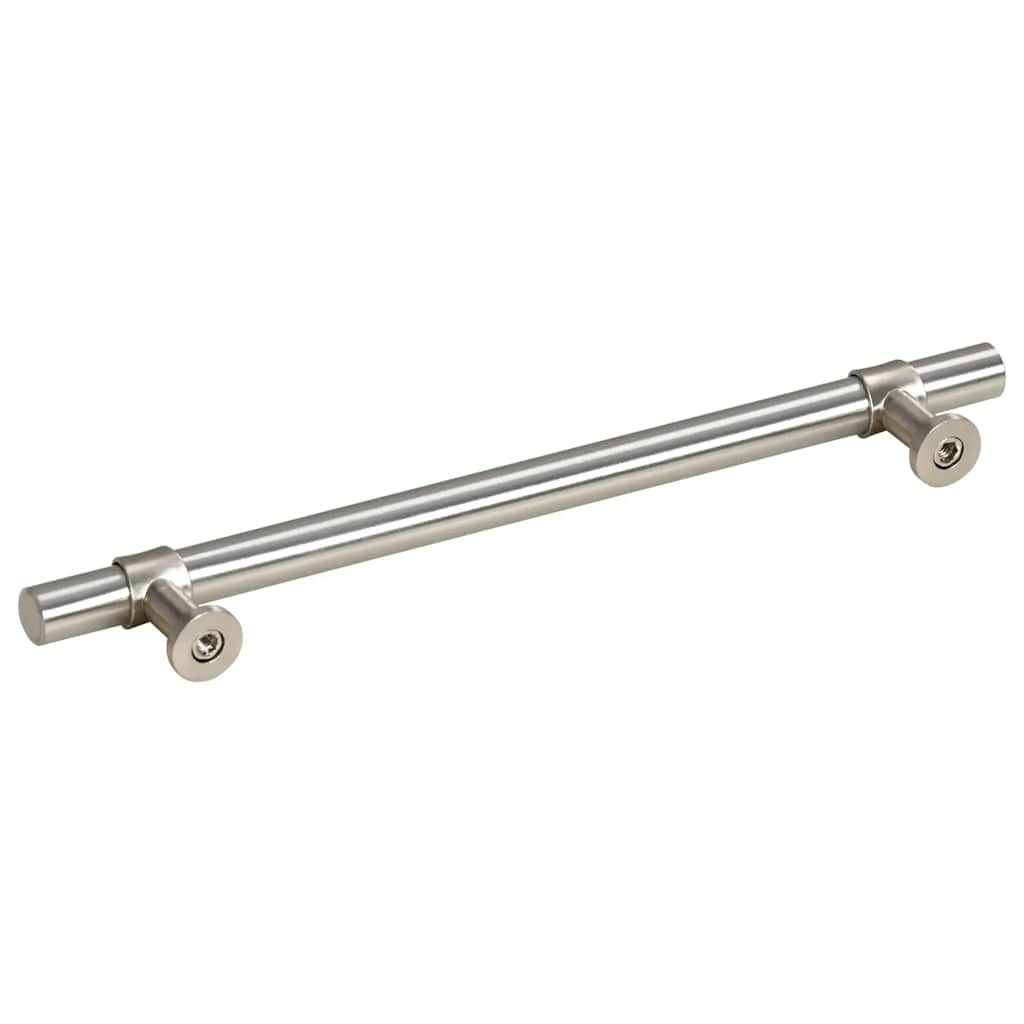 Maniglie per Mobili 10pz Argento 160mm in Acciaio Inox 155415