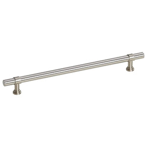 Maniglie per Mobili 5pz Argento 192mm in Acciaio Inox 155416