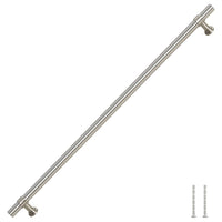 Maniglie per Mobili 5pz Argento 320mm in Acciaio Inox 155418