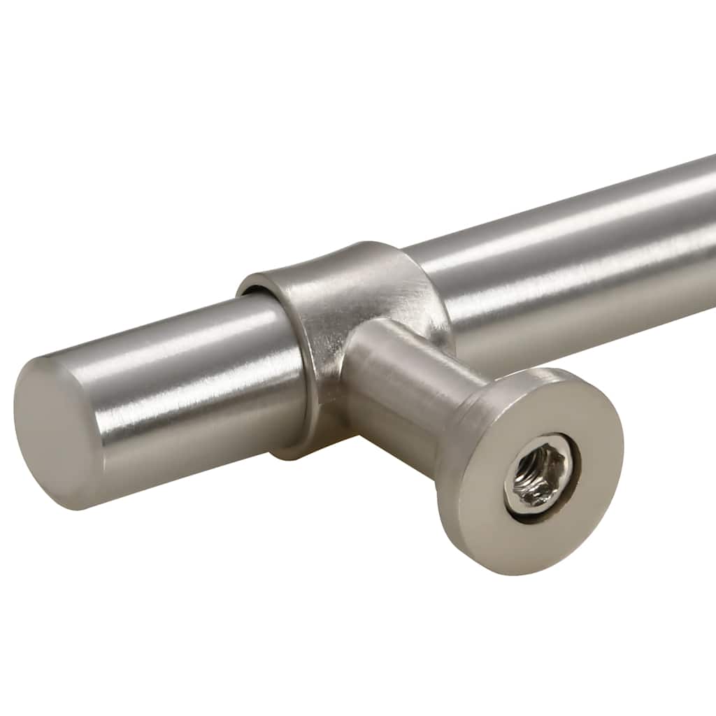 Maniglie per Mobili 5pz Argento 320mm in Acciaio Inox 155418