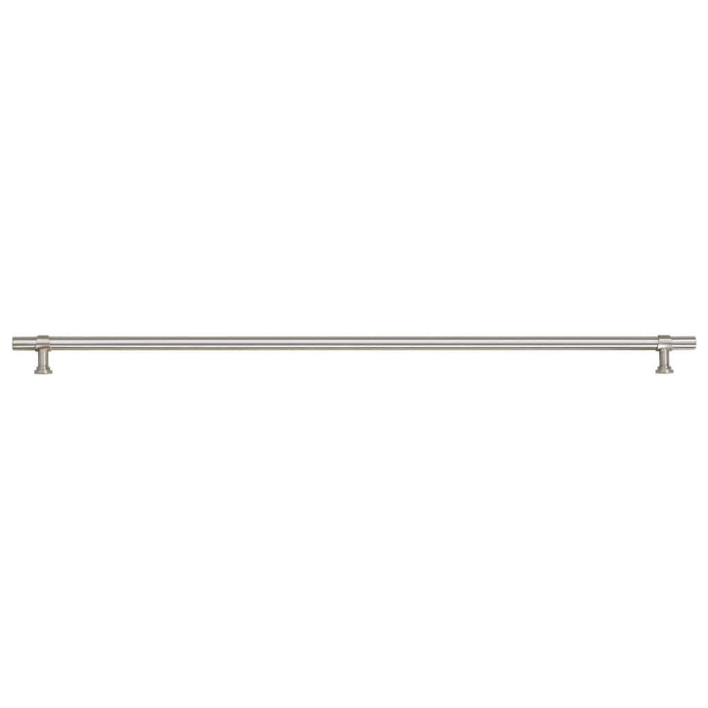 Maniglie per Mobili 5pz Argento 480mm in Acciaio Inox 155419