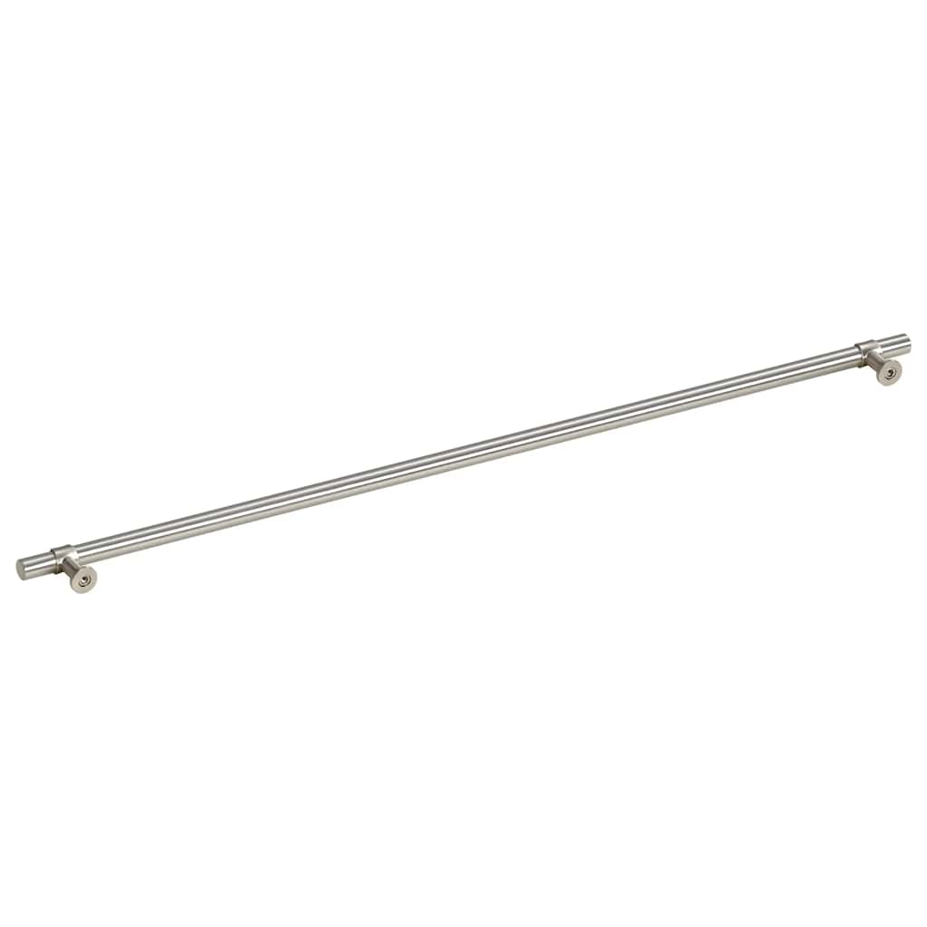 Maniglie per Mobili 5pz Argento 480mm in Acciaio Inox 155419