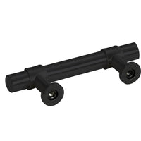 Maniglie per Mobili 10pz Nere 64mm in Acciaio Inox 155420