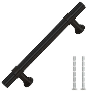 Maniglie per Mobili 10pz Nere 96mm in Acciaio Inox 155421