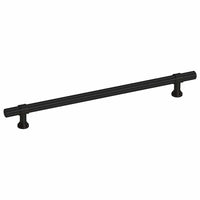 Maniglie per Mobili 5pz Nere 192mm in Acciaio Inox 155424