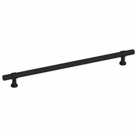 Maniglie per Mobili 5pz Nere 224mm in Acciaio Inox 155425