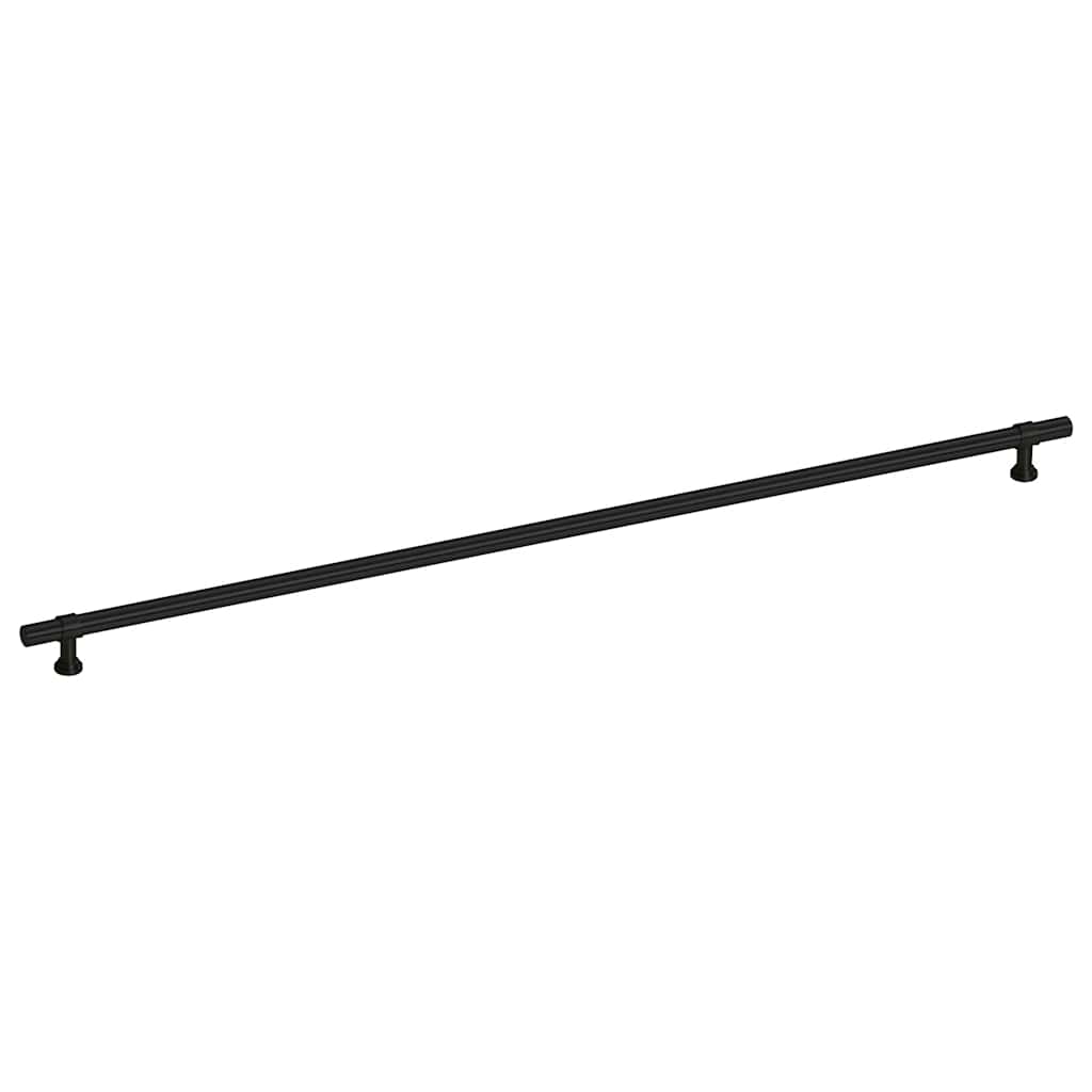 Maniglie per Mobili 5pz Nere 480mm in Acciaio Inox 155427