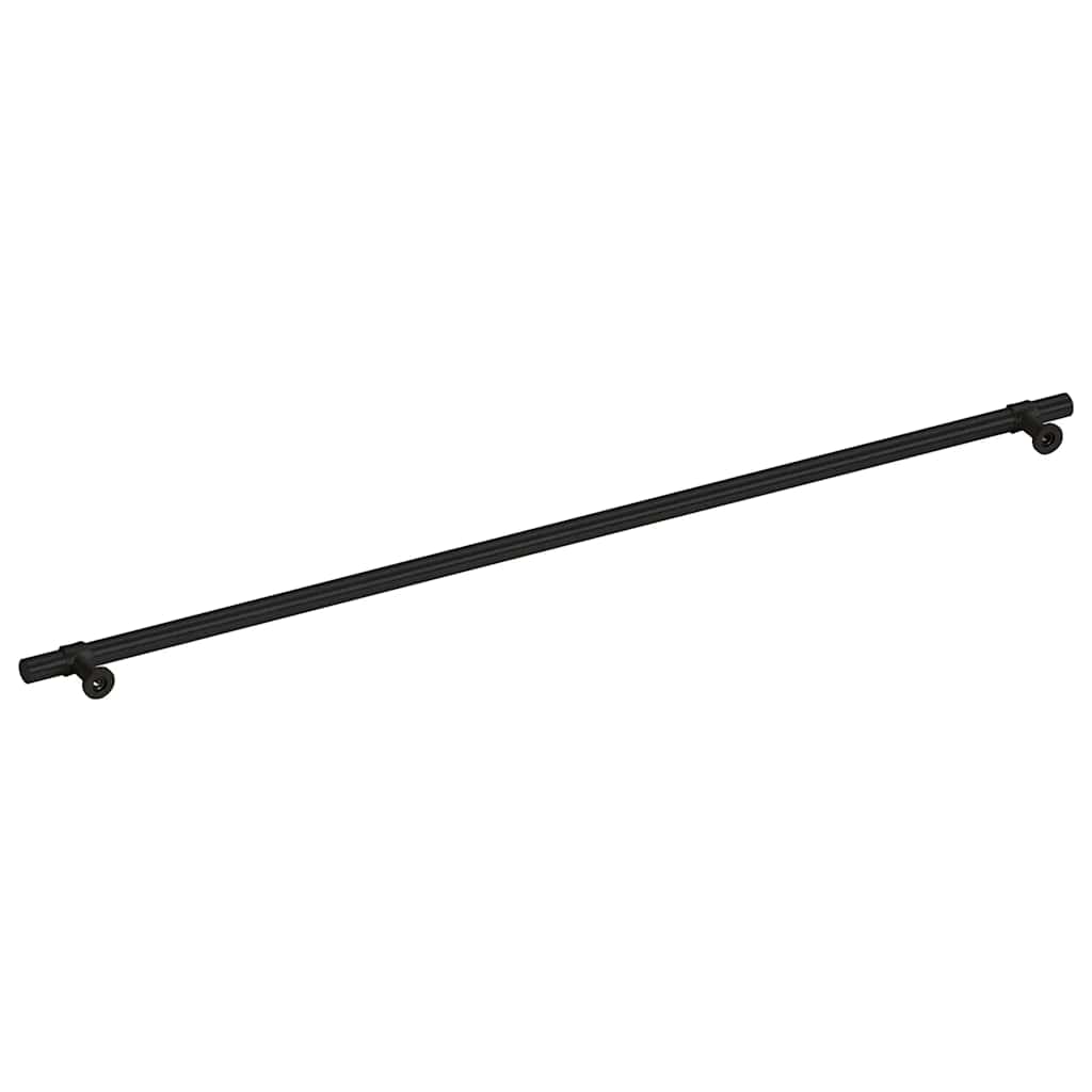 Maniglie per Mobili 5pz Nere 480mm in Acciaio Inox 155427