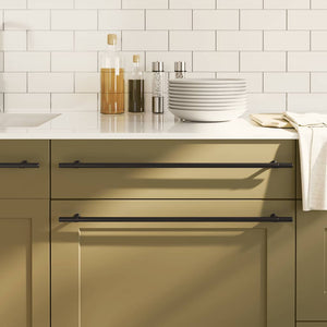 Maniglie per Mobili 5pz Nere 480mm in Acciaio Inoxcod mxl 84993