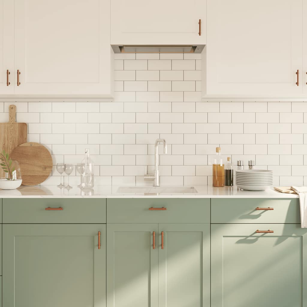 Maniglie per Mobili 10pz Bronzo 64mm in Acciaio Inox 155428