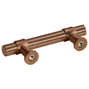 Maniglie per Mobili 10pz Bronzo 64mm in Acciaio Inox 155428