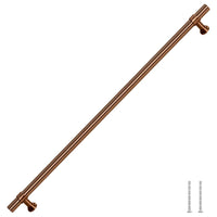 Maniglie per Mobili 5pz Bronzo 320mm in Acciaio Inox