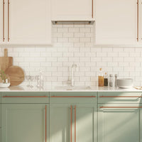 Maniglie per Mobili 5pz Bronzo 480mm in Acciaio Inox 155435