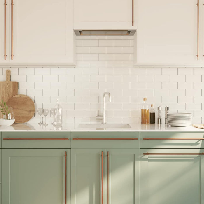 Maniglie per Mobili 5pz Bronzo 480mm in Acciaio Inox 155435