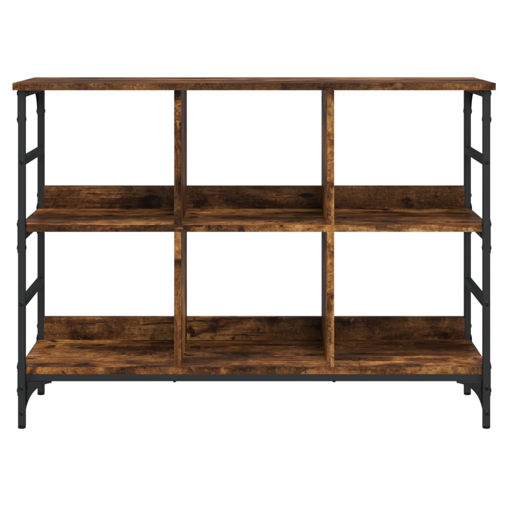 Credenza Rovere Fumo 102x32x73,5 cm in Legno Multistrato 837724