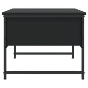Tavolino da Salotto Nero 101x49x39,5 cm in Legno Multistrato 837737