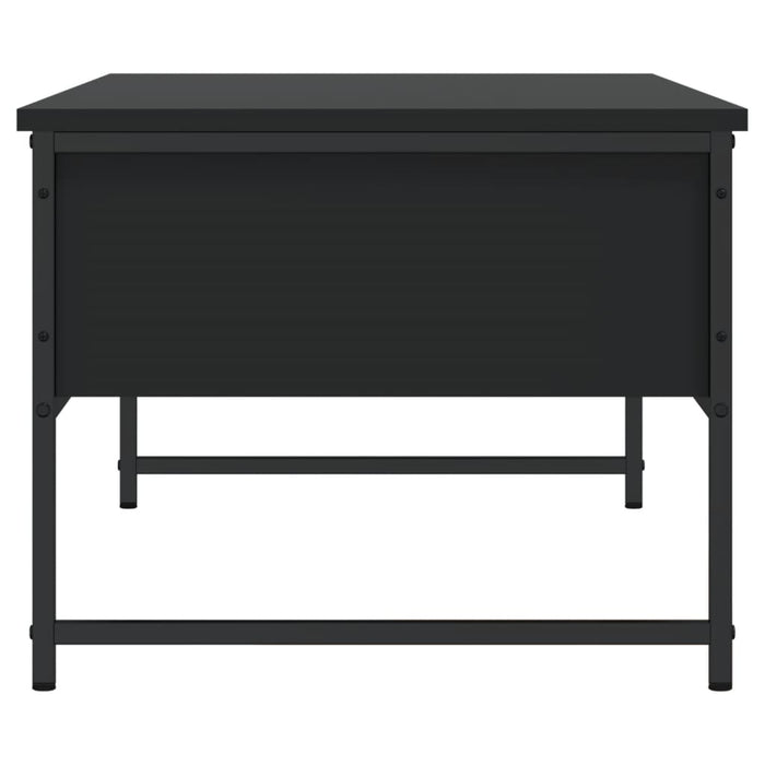 Tavolino da Salotto Nero 101x49x39,5 cm in Legno Multistrato 837737