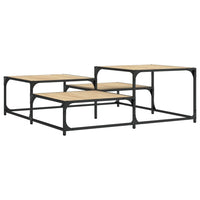 Tavolino Salotto Rovere Sonoma 107x107x40 cm Legno Multistrato 837753