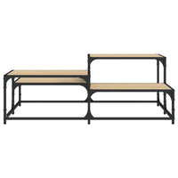 Tavolino Salotto Rovere Sonoma 107x107x40 cm Legno Multistrato 837753