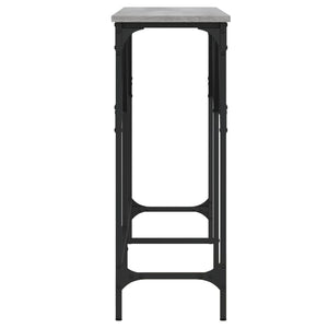 Tavolo Consolle Grigio Sonoma 140x29x75 cm in Legno Multistrato 837760