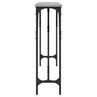 Tavolo Consolle Grigio Sonoma 180x23x75 cm in Legno Multistrato 837770