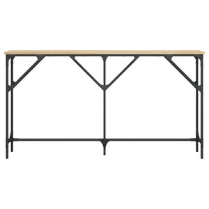 Tavolino Consolle Rovere Sonoma 140x23x75 cm Legno Multistrato 837773