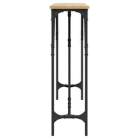 Tavolino Consolle Rovere Sonoma 140x23x75 cm Legno Multistrato 837773