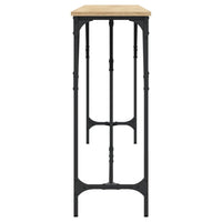 Tavolo Consolle Rovere Sonoma 200x29x75 cm in Legno Multistrato