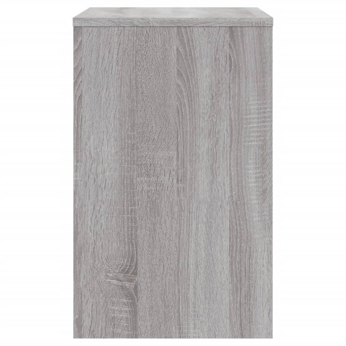 Tavolini Salotto Impilabili 3pz Grigio Sonoma Legno Multistrato 837825