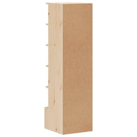 Scarpiera 28x30x104 cm in Legno Massello di Pino 837388