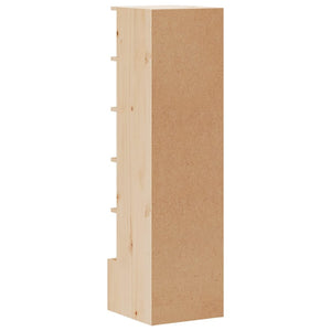Scarpiera 28x30x104 cm in Legno Massello di Pino 837388