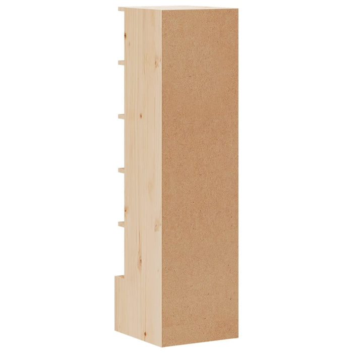 Scarpiera 28x30x104 cm in Legno Massello di Pino 837388