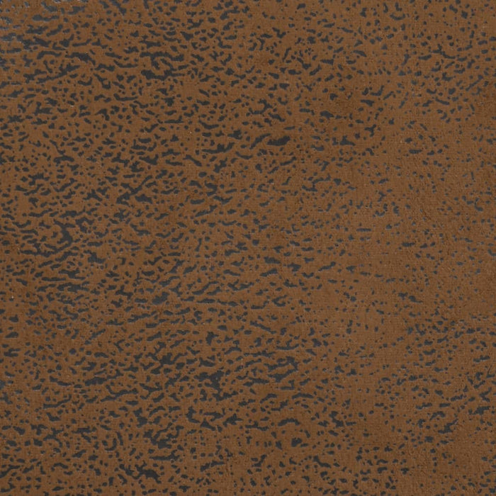 Panca con Cuscini Marrone 113x64,5x75,5 cm in Scamosciato 372139