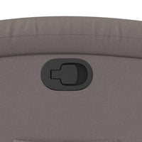 Poltrona Reclinabile in Tessuto Tortora 371697