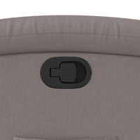 Poltrona Reclinabile in Tessuto Tortora 371735