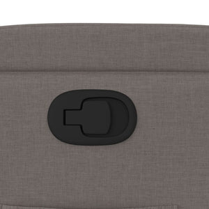 Poltrona Reclinabile in Tessuto Tortora 372373